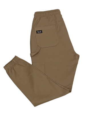 Bild von Cargo-Hose mit Gesäßtaschen Beige